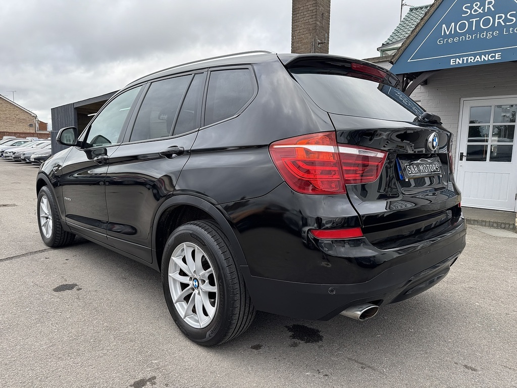 BMW X3 20D Se WJ65RKV Black #6