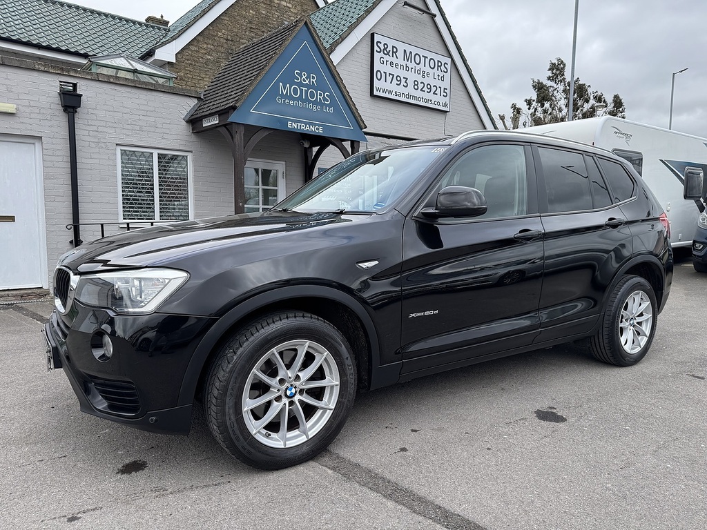 BMW X3 20D Se WJ65RKV Black #3