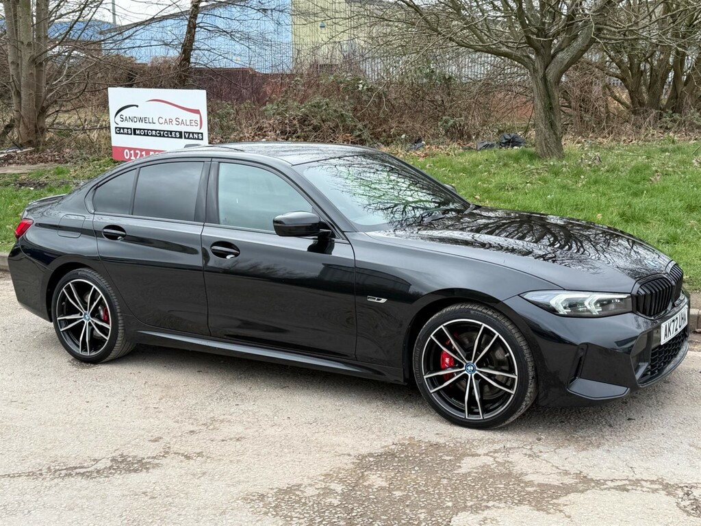 BMW 3 Series 2.0 12Kwh M Sport Euro 6 Ss AK72UHA Black #2