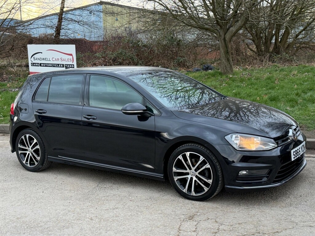 Volkswagen Golf 1.4 Tsi Bluemotion Tech Act R-line Euro 6 Ss SB65YCN Black #2