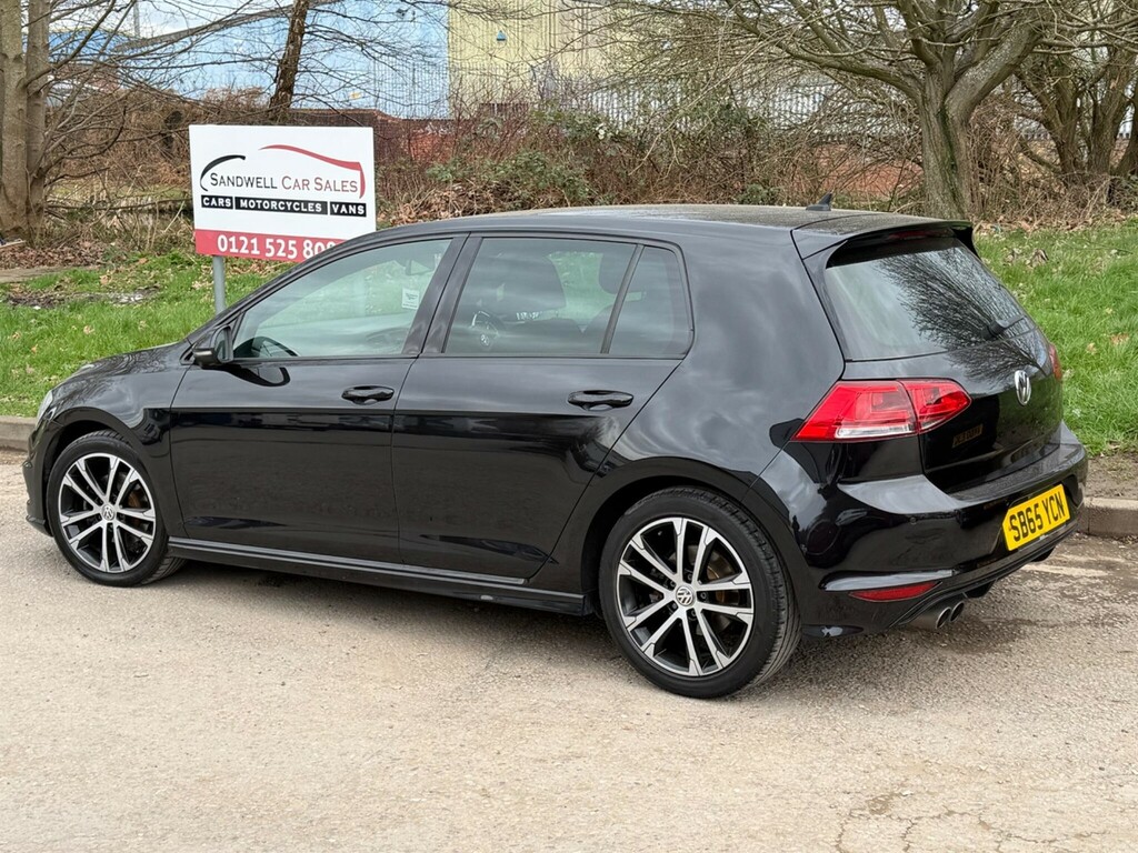 Volkswagen Golf 1.4 Tsi Bluemotion Tech Act R-line Euro 6 Ss SB65YCN Black #3