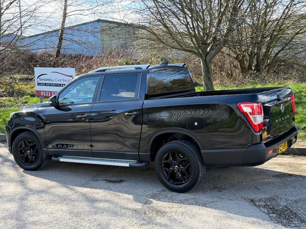 SsangYong Musso 2.2D Saracen Plus 4Wd Lwb Euro 6 CP23UFE Black #3