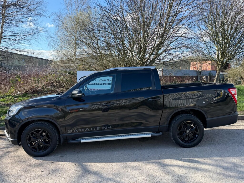 SsangYong Musso 2.2D Saracen Plus 4Wd Lwb Euro 6 CP23UFE Black #5