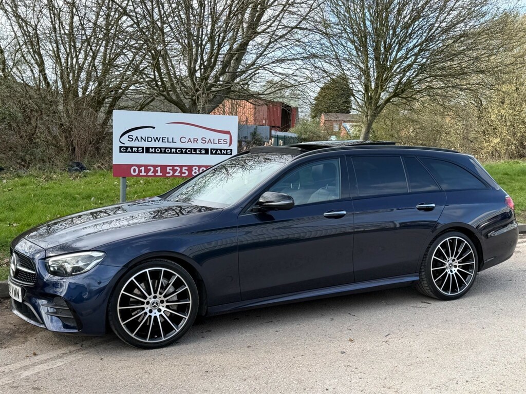 Mercedes-Benz E Class 2.0 Dh Mhev Amg Line Night Edition Premium Plus Blue