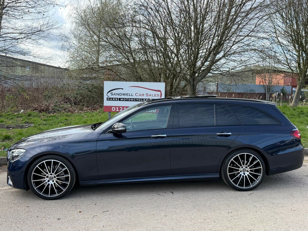 Mercedes-Benz E Class 2.0 Dh Mhev Amg Line Night Edition Premium Plus ST22VWN Blue #5