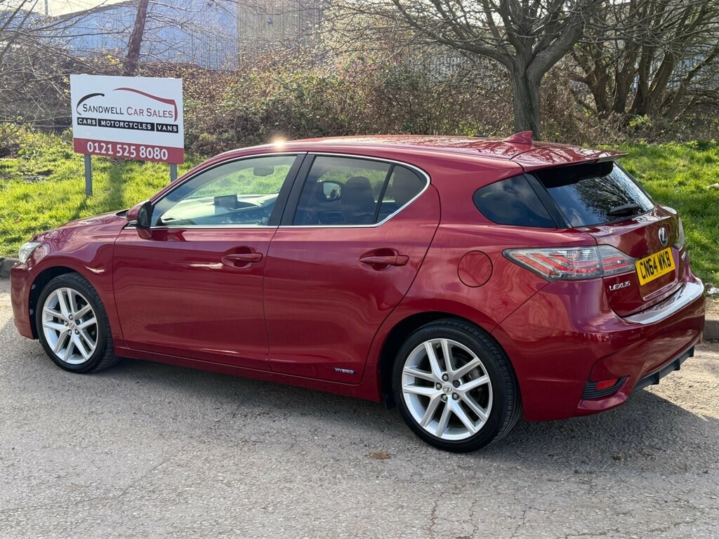 Lexus CT 1.8 Premier Cvt Euro 6 Ss Red #3