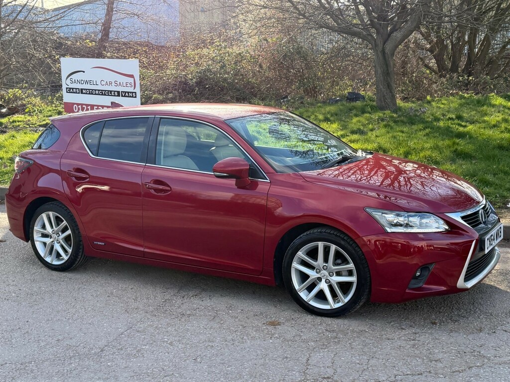 Lexus CT 1.8 Premier Cvt Euro 6 Ss Red #2
