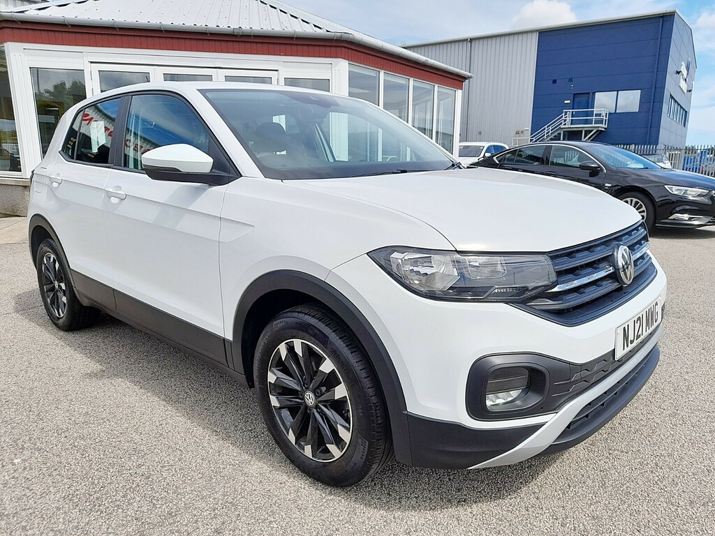 Volkswagen T-Cross 1.0 Tsi 95 S 16487 Miles NJ21MWG White #2