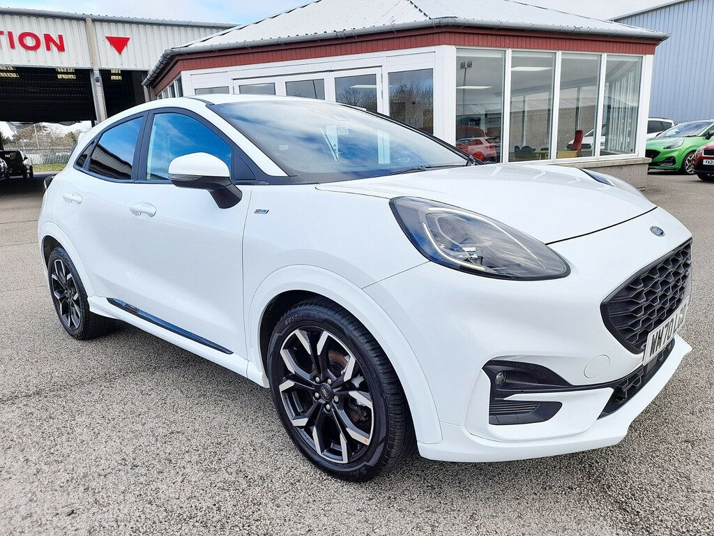 Ford Puma 1.0T 125 St-line X Mhev White #2