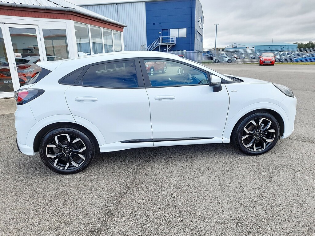 Ford Puma 1.0T 125 St-line X Mhev White #6