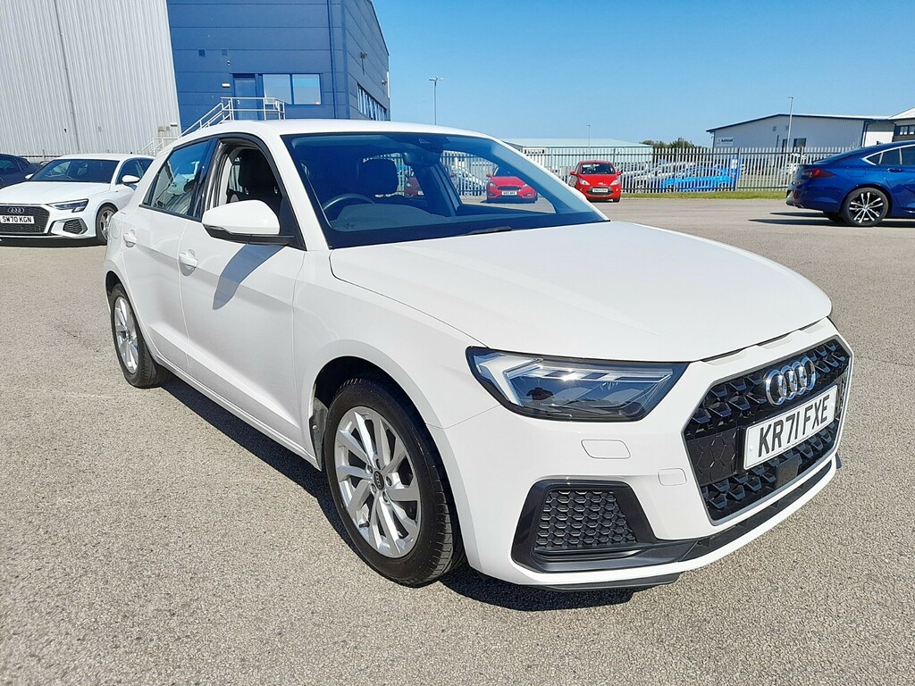 Audi A1 1.0 Tfsi 25 Sport Sportback KR71FXE White #2