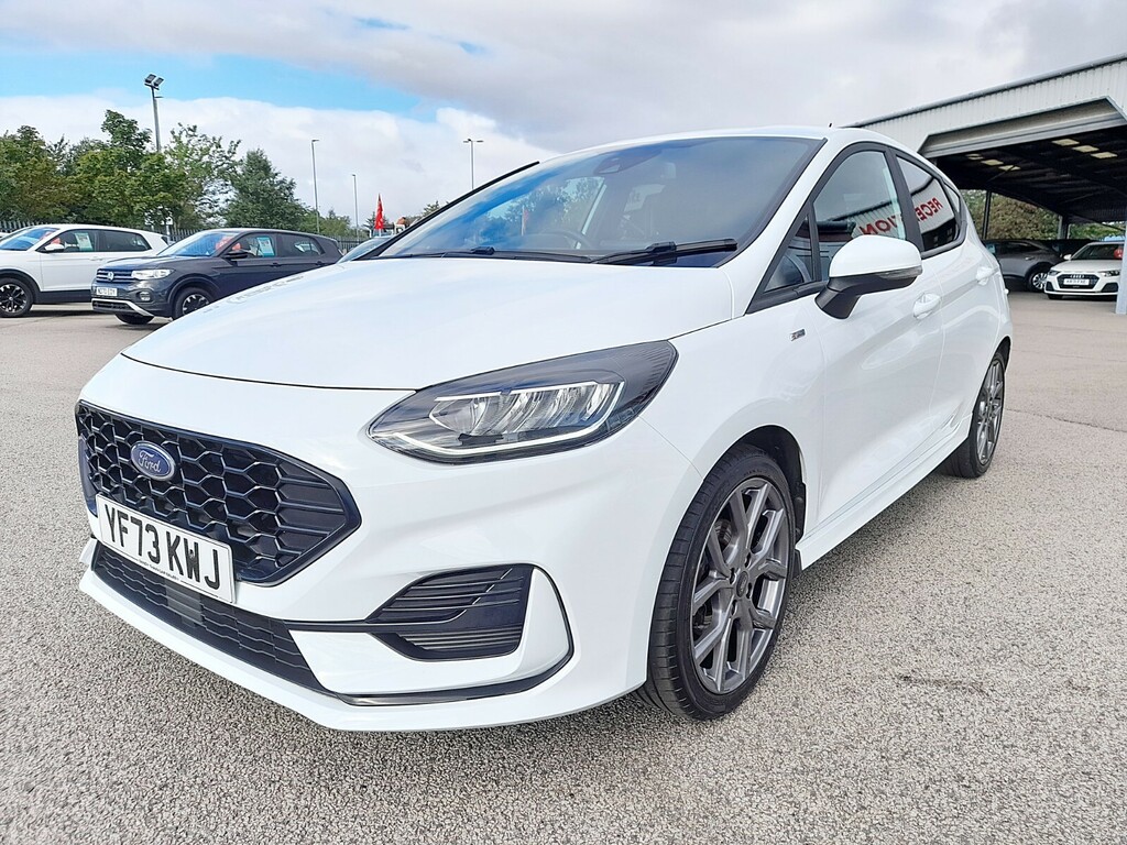 Ford Fiesta 1.0T 125 St-line Edition Mhev White