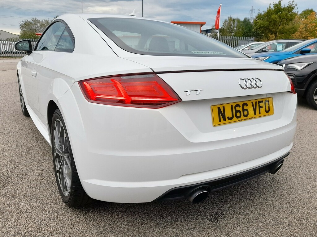 Audi TT 1.8 Tfsi 178 Sport NJ66VFO White #6