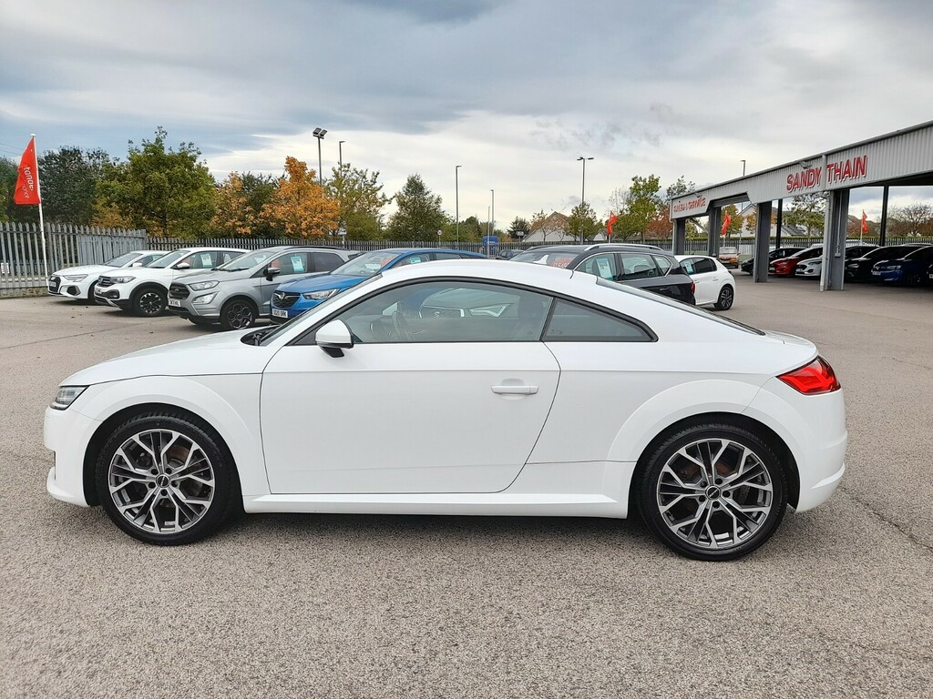 Audi TT 1.8 Tfsi 178 Sport NJ66VFO White #4