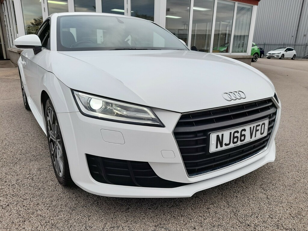 Audi TT 1.8 Tfsi 178 Sport NJ66VFO White #2