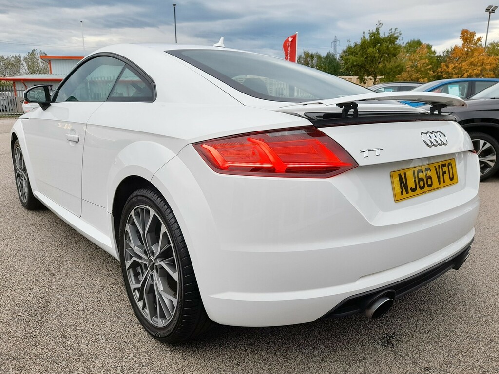 Audi TT 1.8 Tfsi 178 Sport NJ66VFO White #5