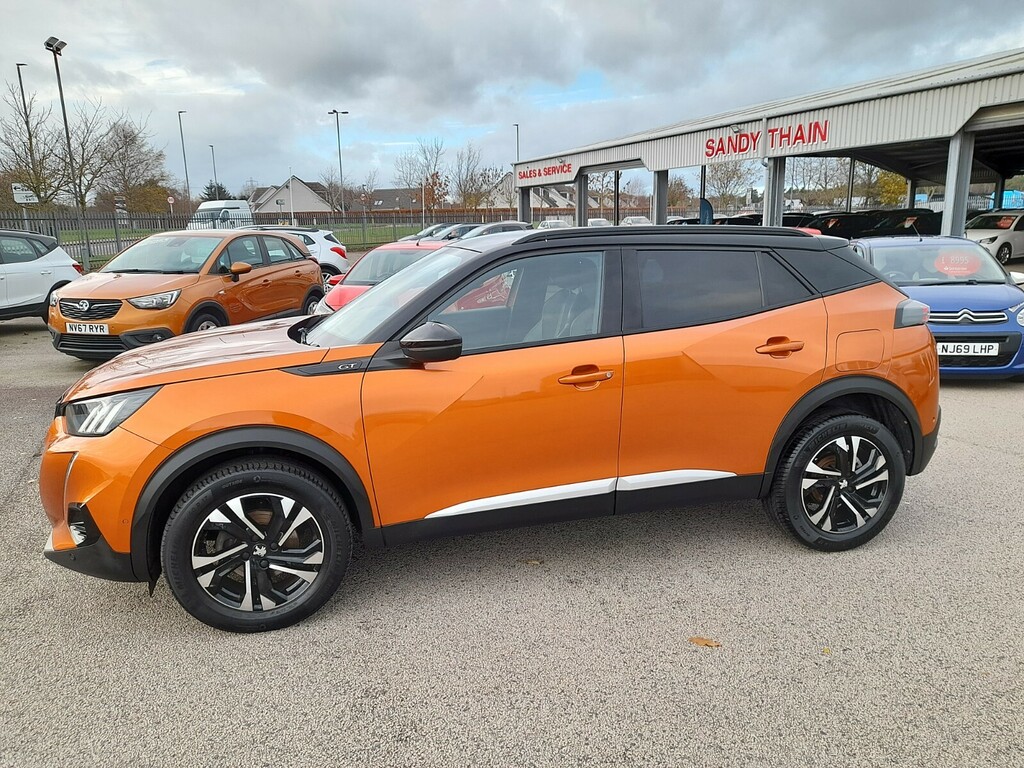 Peugeot 2008 1.2 Pure Tech 130 Gt Nav EK71LVM Orange #3