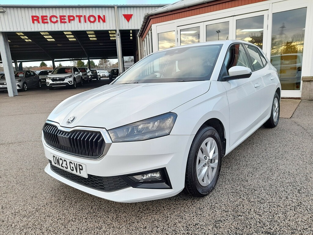 Skoda Fabia 1.0 Mpi 80 Se Comfort 16345 Miles White