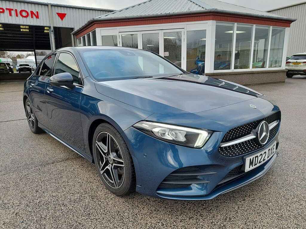 Mercedes-Benz A Class A180 1.3 136 Amg Line Executive Nav MD22DXE Blue #2