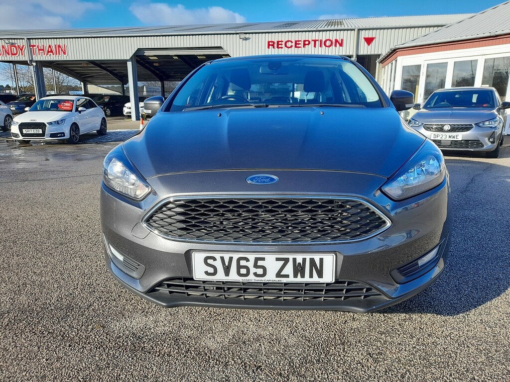 Ford Focus 1.0T 125 Zetec 20 Pounds Road Tax SV65ZWN Grey #3