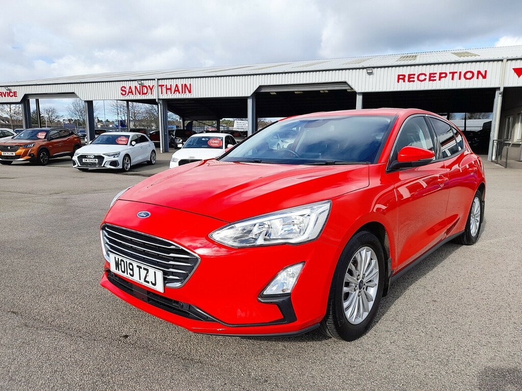 Ford Focus 1.0T 125 Titanium Nav Red