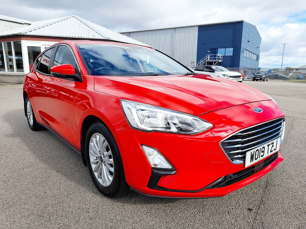 Ford Focus 1.0T 125 Titanium Nav WO19TZJ Red #2