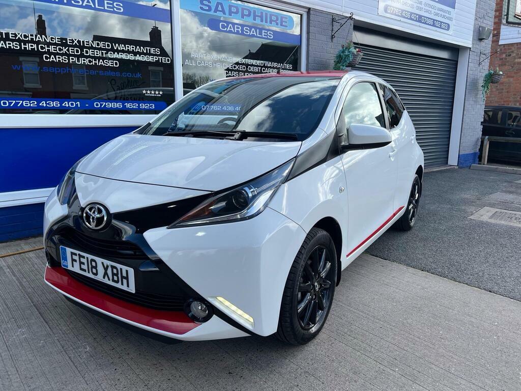 Toyota Aygo 1.0 Vvt-i X-press Euro 6 White #4