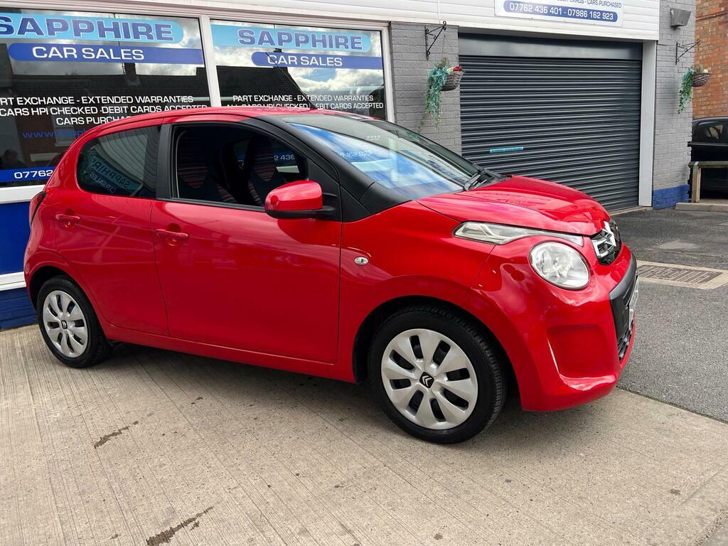 Citroen C1 1.0 Vti Feel Euro 6 BV65VGU Red #2