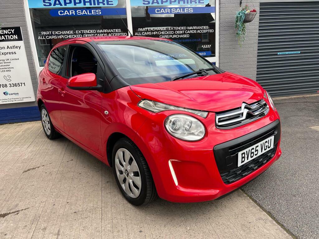 Citroen C1 1.0 Vti Feel Euro 6 BV65VGU Red #3