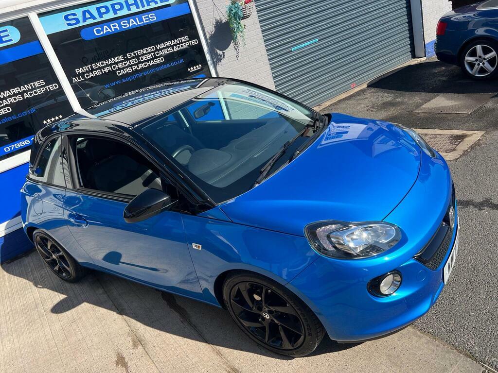 Vauxhall Adam 1.2I Ecoflex Energised Euro 6 S S Blue