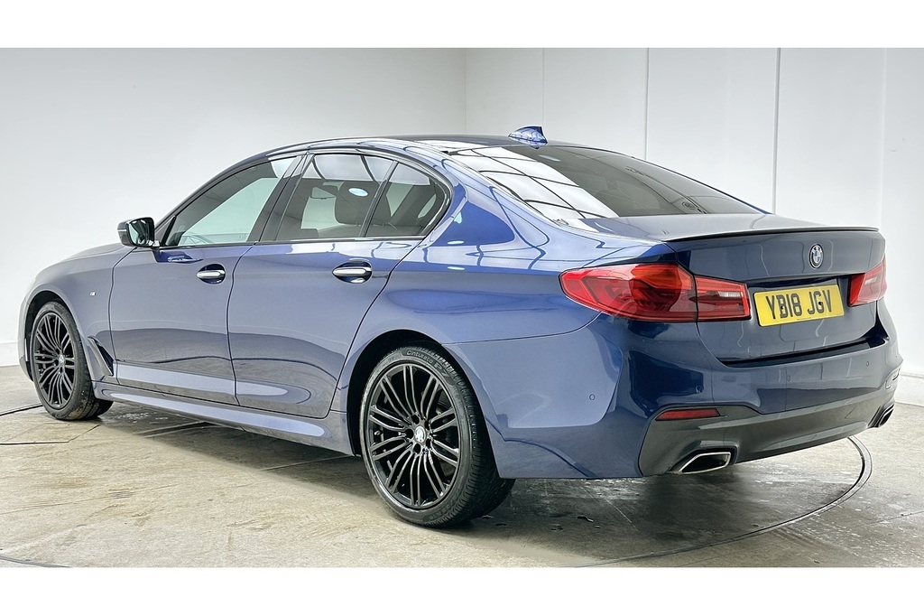 BMW 5 Series 520D M Sport Blue #5