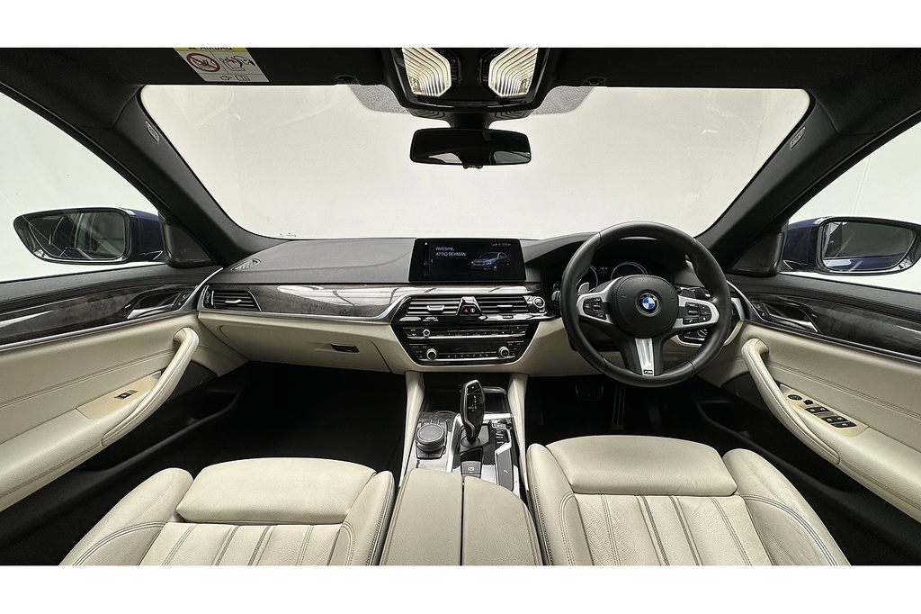 BMW 5 Series 520D M Sport Blue #2