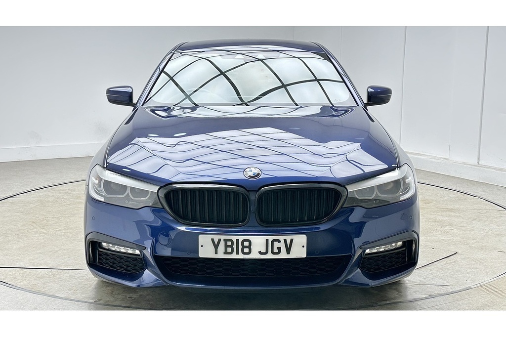 BMW 5 Series 520D M Sport Blue #3