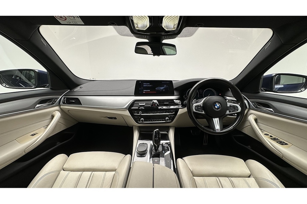 BMW 5 Series 520D M Sport TC11BAB Blue #2