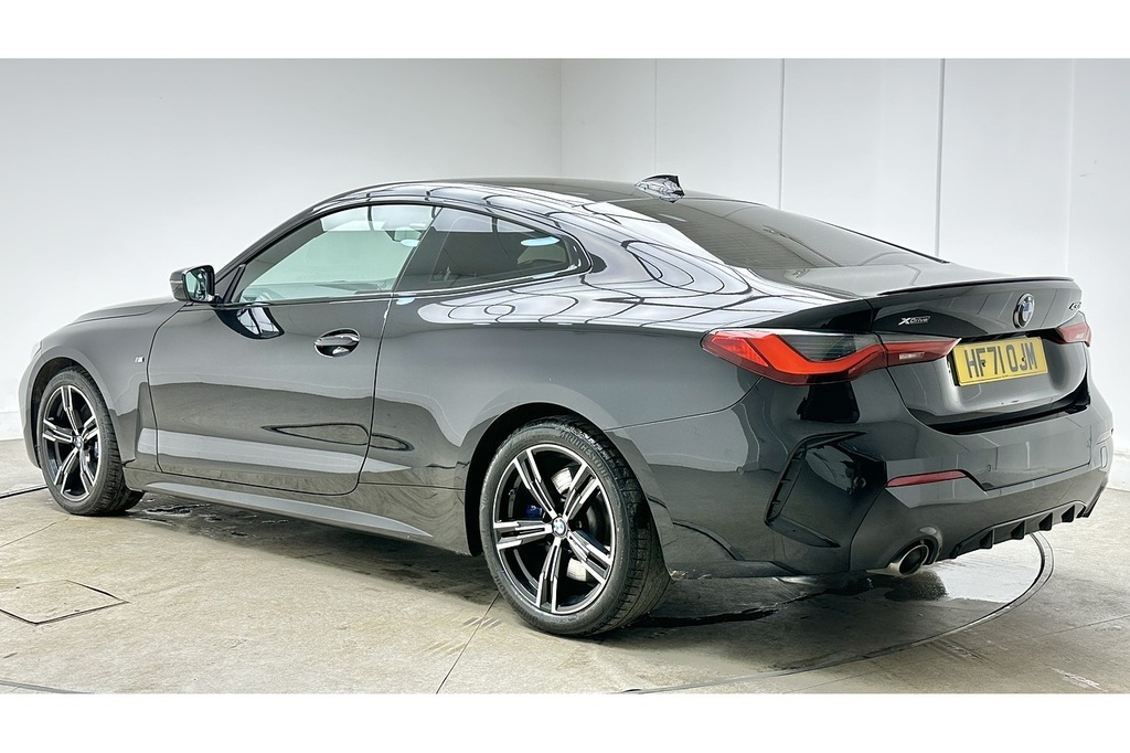 BMW 4 Series 430D Mht M Sport HF71OJM Blue #4