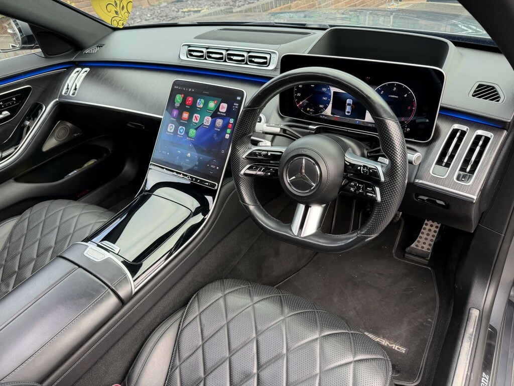 Mercedes-Benz S Class Saloon 2.9 S350ld Amg Line 202121 H1RFY Grey #5