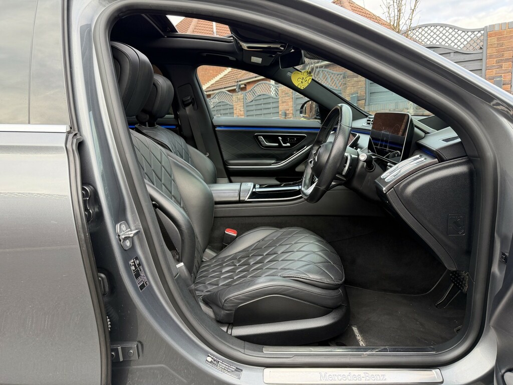 Mercedes-Benz S Class Saloon 2.9 S350ld Amg Line 202121 H1RFY Grey #4