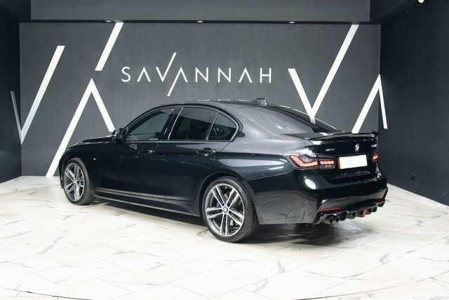 BMW 3 Series 2018 3.0 335D M Sport Shadow Edition Saloon Di BX18UYZ Black #5
