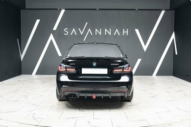 BMW 3 Series 2018 3.0 335D M Sport Shadow Edition Saloon Di BX18UYZ Black #6