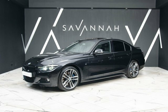 BMW 3 Series 2018 3.0 335D M Sport Shadow Edition Saloon Di BX18UYZ Black #3