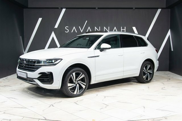 Volkswagen Touareg 2019 3.0 Tdi V6 R-line Tech Suv Tiptron YV19YVT White #2