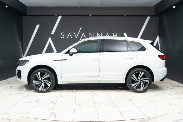 Volkswagen Touareg 2019 3.0 Tdi V6 R-line Tech Suv Tiptron YV19YVT White #6