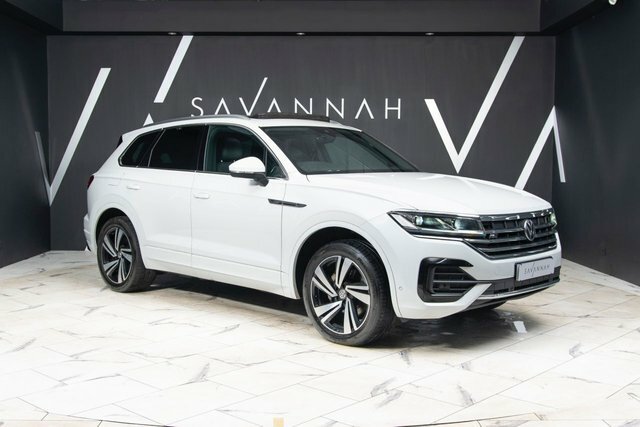 Volkswagen Touareg 2019 3.0 Tdi V6 R-line Tech Suv Tiptron White