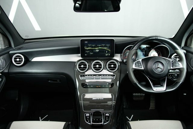 Mercedes-Benz GLC Class 2018 4.0 Glc63 V8 Biturbo Amg S Premium Suv WA63SJT White #3