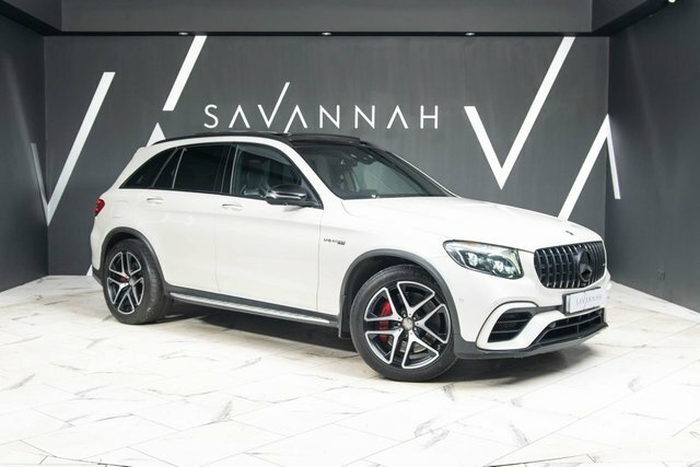 Mercedes-Benz GLC Class 2018 4.0 Glc63 V8 Biturbo Amg S Premium Suv White