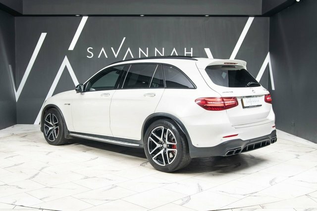 Mercedes-Benz GLC Class 2018 4.0 Glc63 V8 Biturbo Amg S Premium Suv WA63SJT White #6