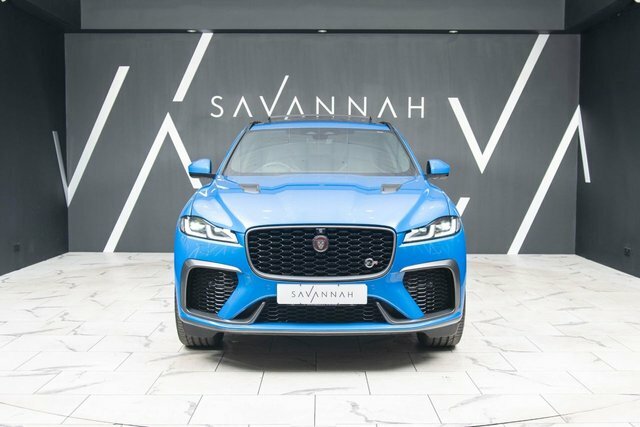 Jaguar F-Pace 2021 5.0 P550 V8 Svr Suv Quickshift Awd Blue #2