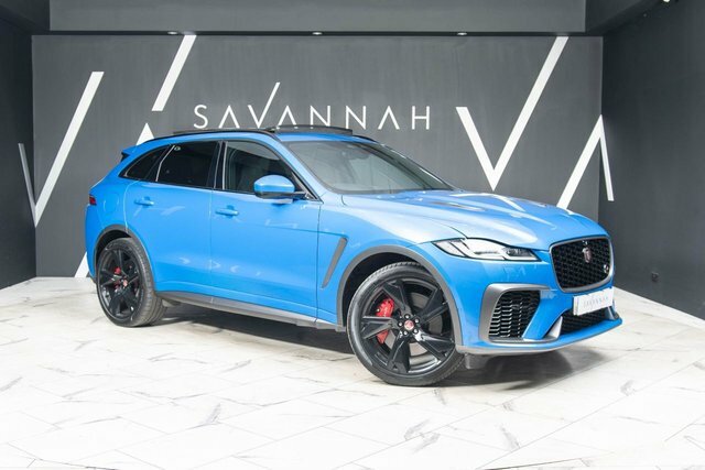 Jaguar F-Pace 2021 5.0 P550 V8 Svr Suv Quickshift Awd Blue