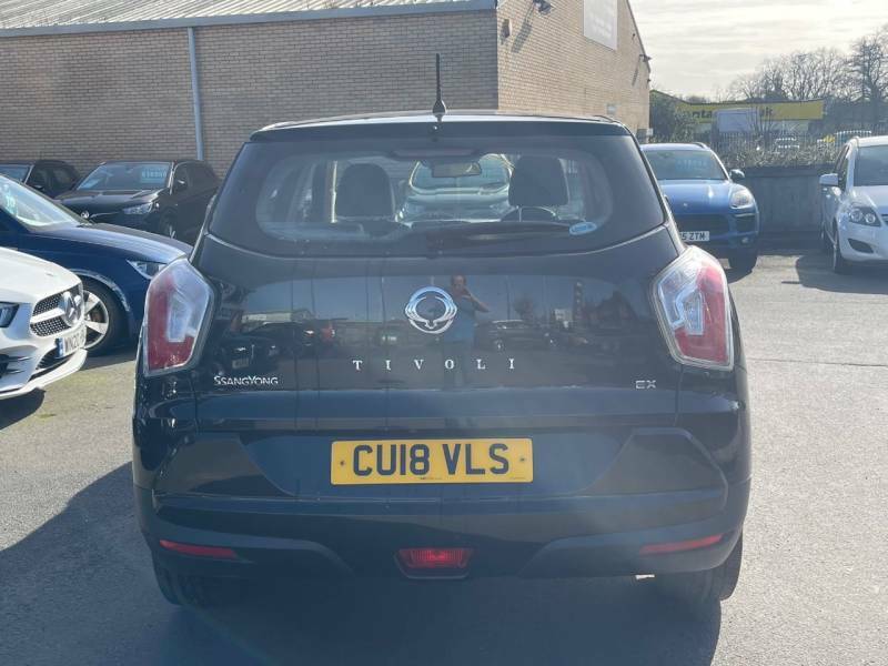SsangYong Tivoli 1.6 D Ex - 2018 18 Black #6