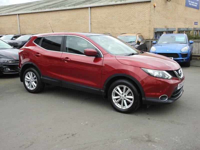 Nissan Qashqai 1.2 Dig-t Acenta - 2015 15 FD15OYO Red #6
